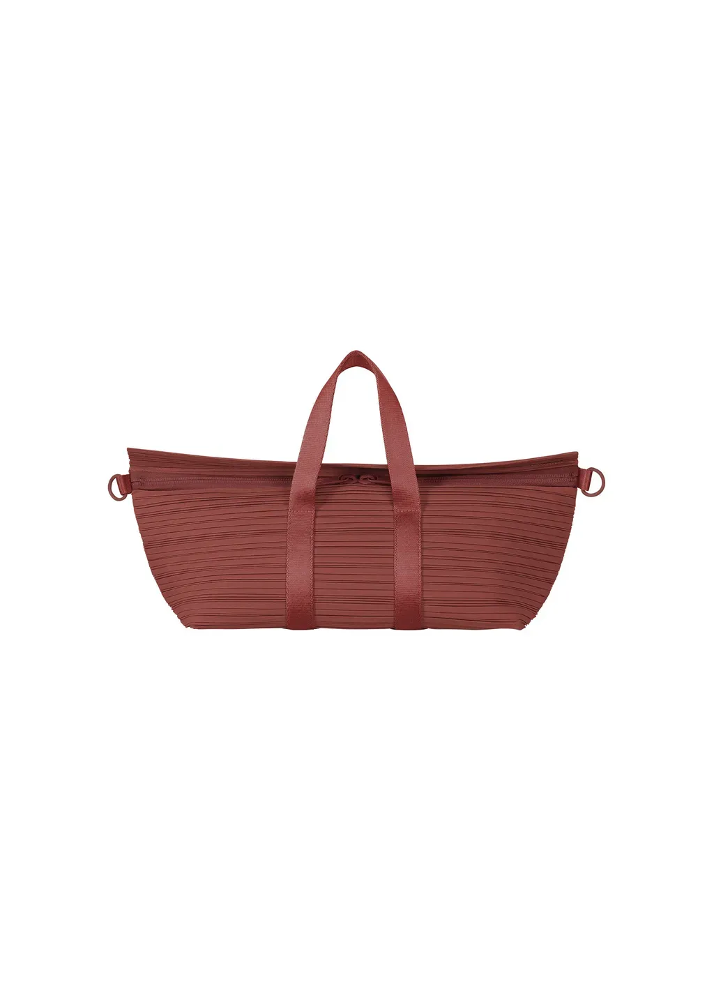 Pleats Boston Bag