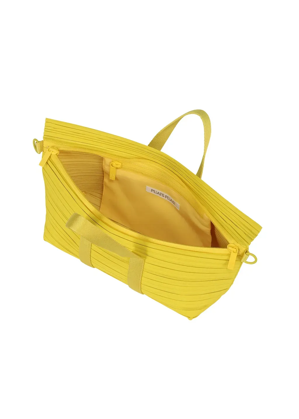 Pleats Boston Bag