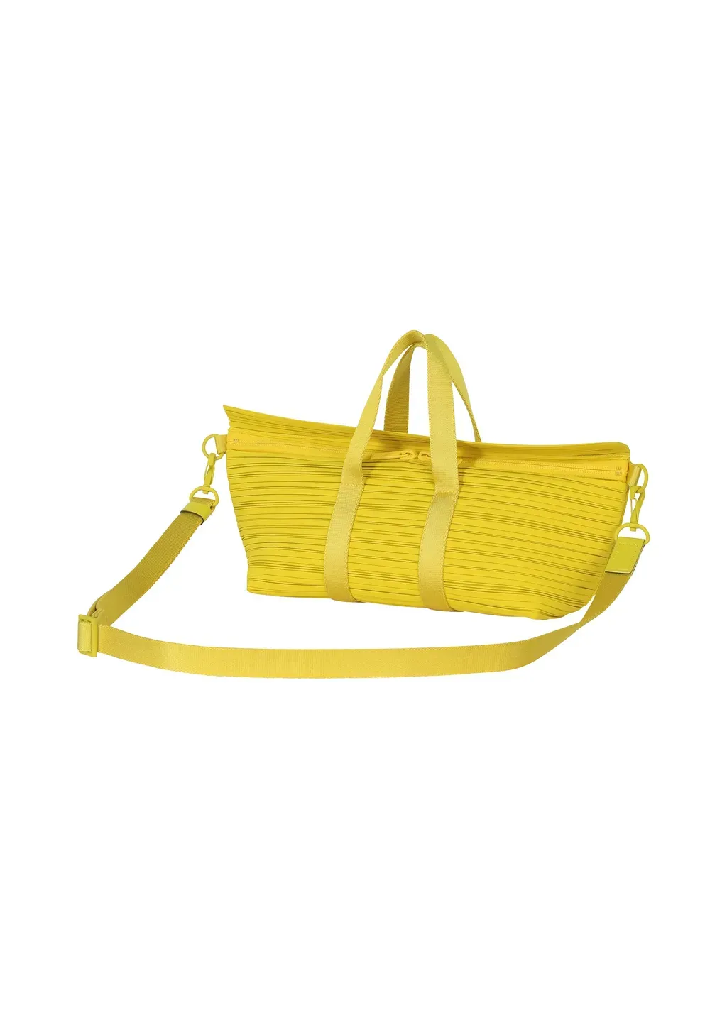 Pleats Boston Bag