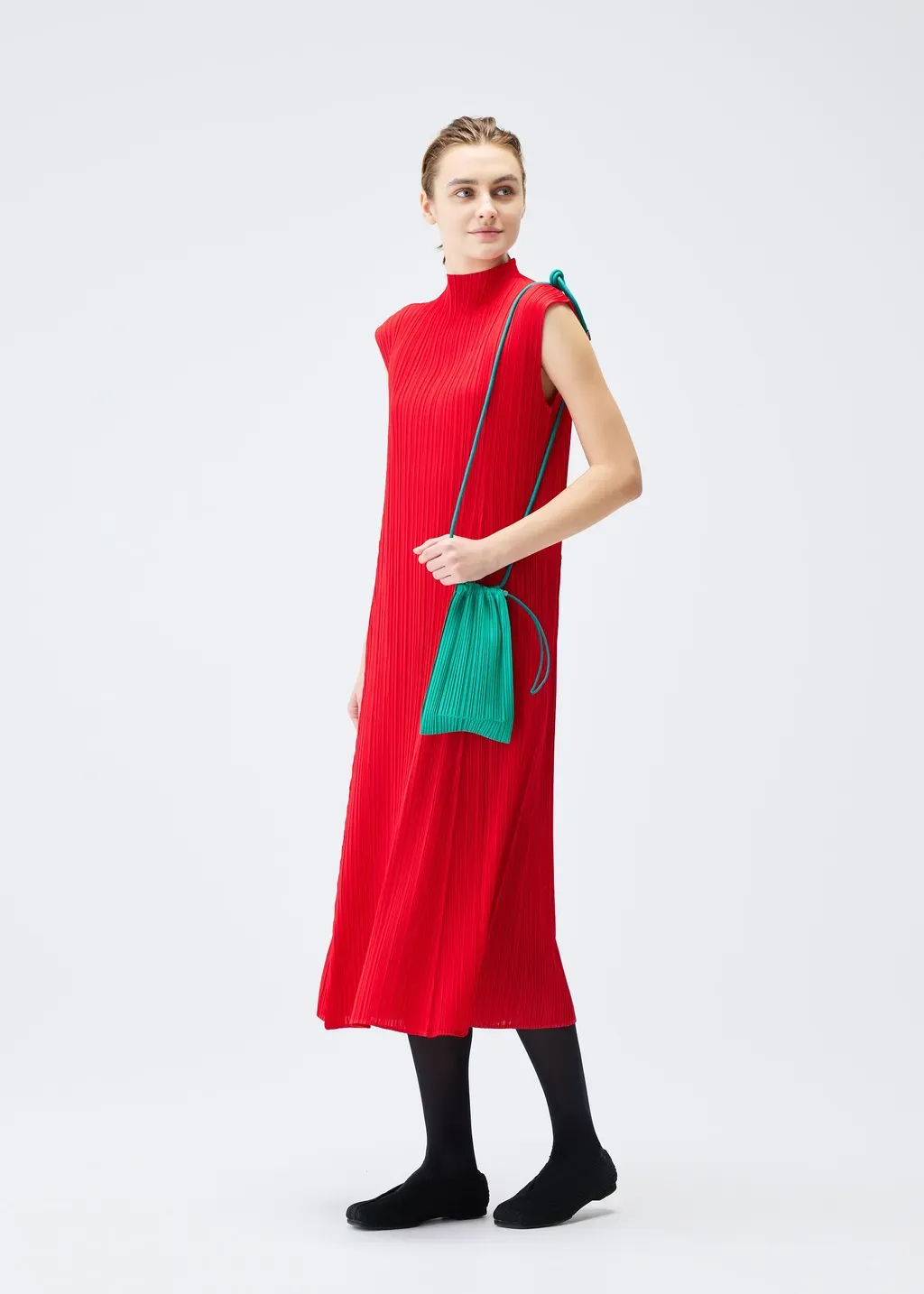 Dewdrop Pleats Bag