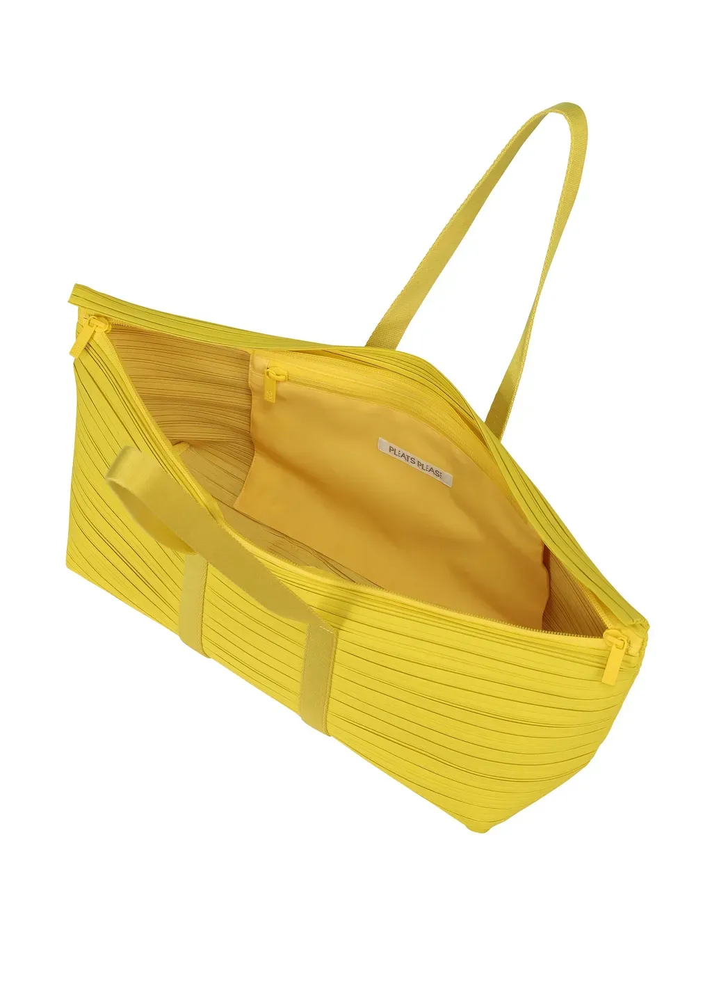 Pleats Boston Bag