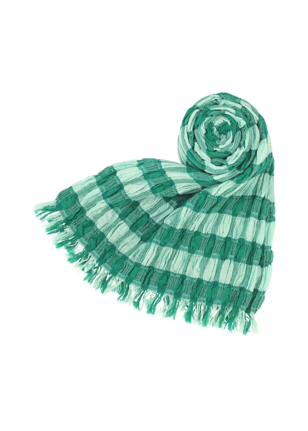 Cotton Check Scarf