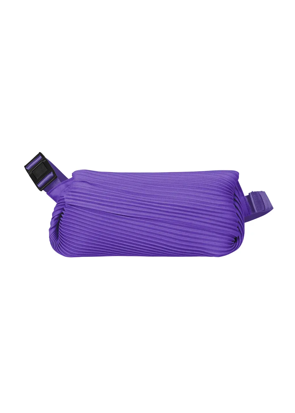Bias Pleats Waist Bag