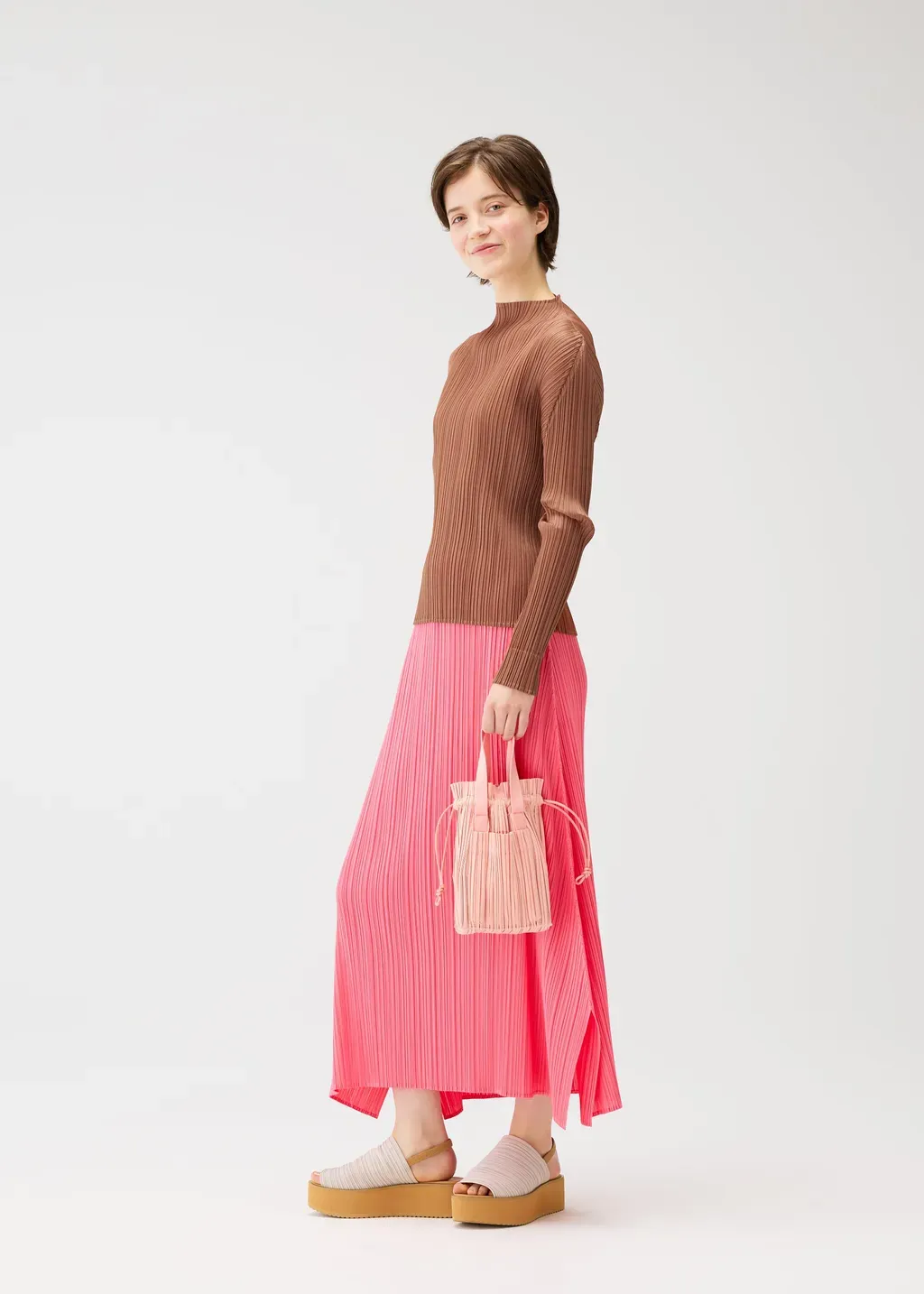 Pleats Tote Bag