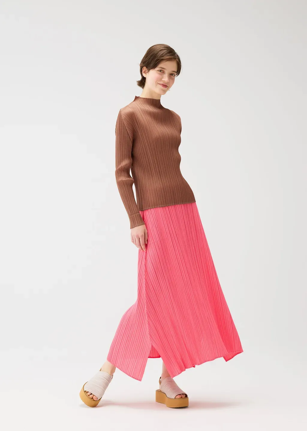 Pleats Knit Sandals