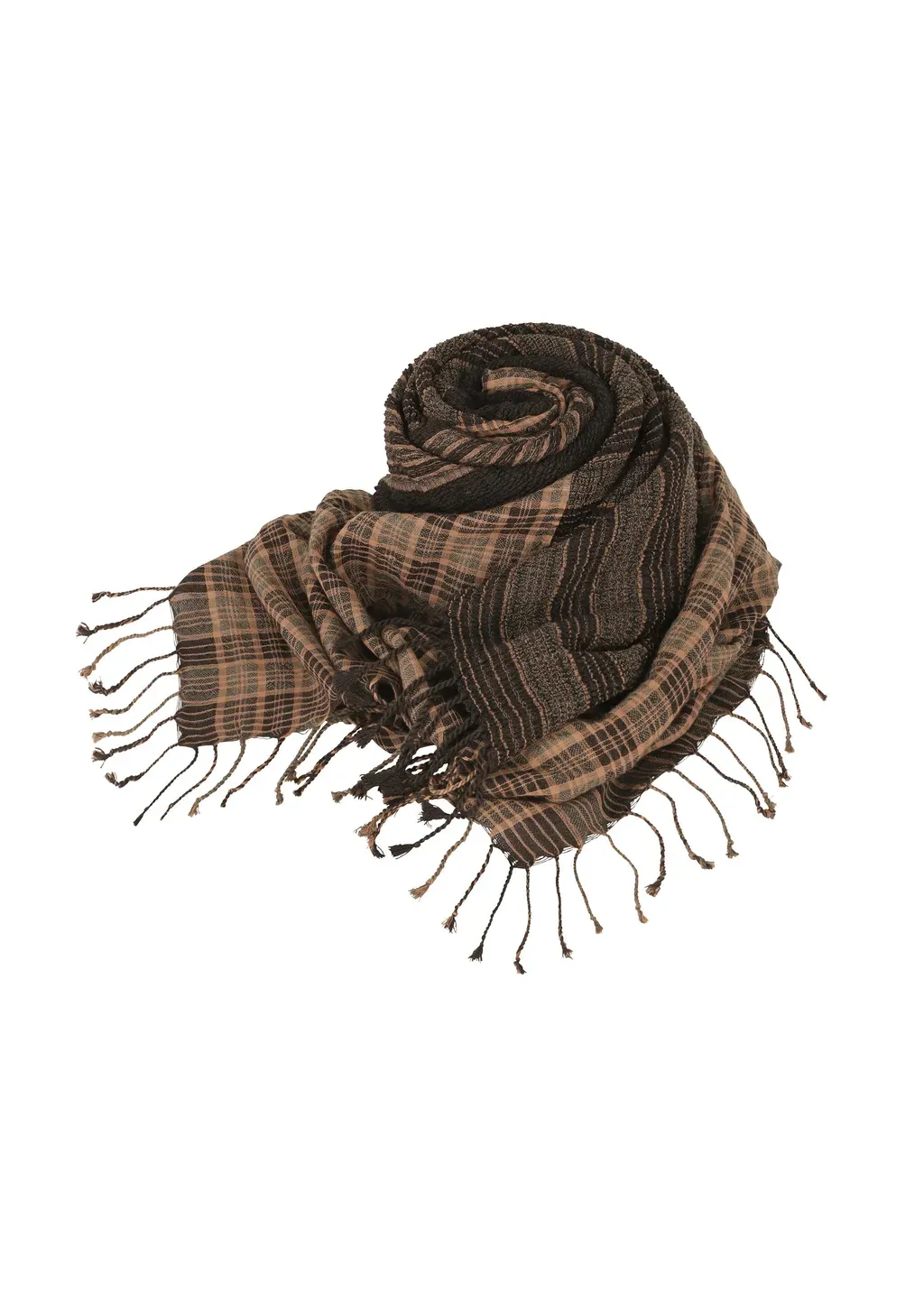 Crepe Tartan Stole