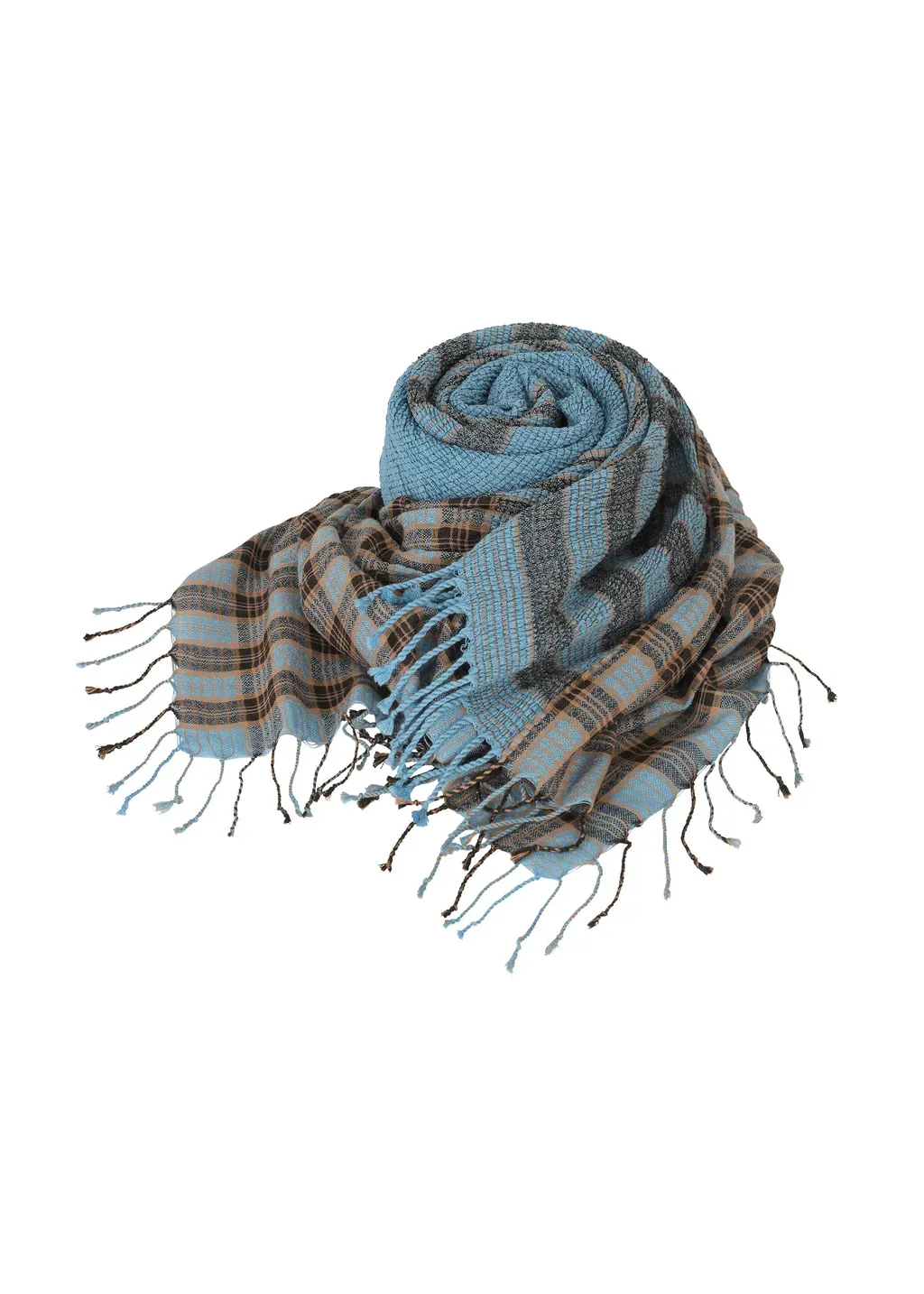 Crepe Tartan Stole