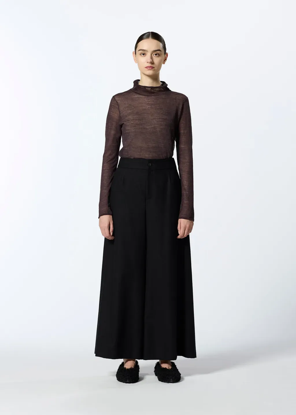 Curling Sheer Knit