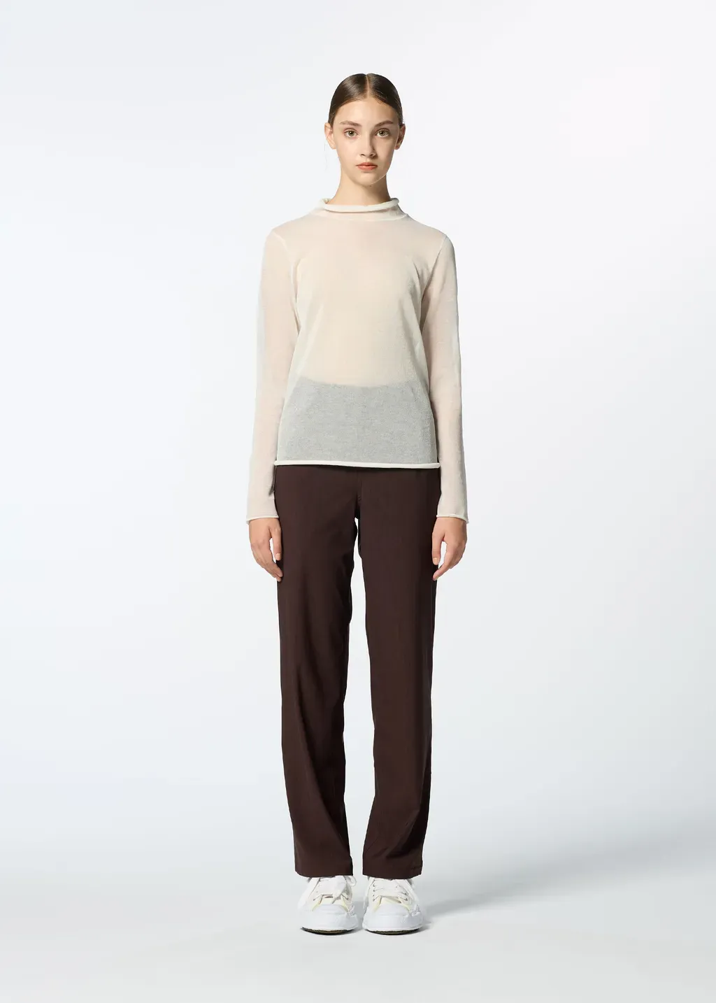 Curling Sheer Knit