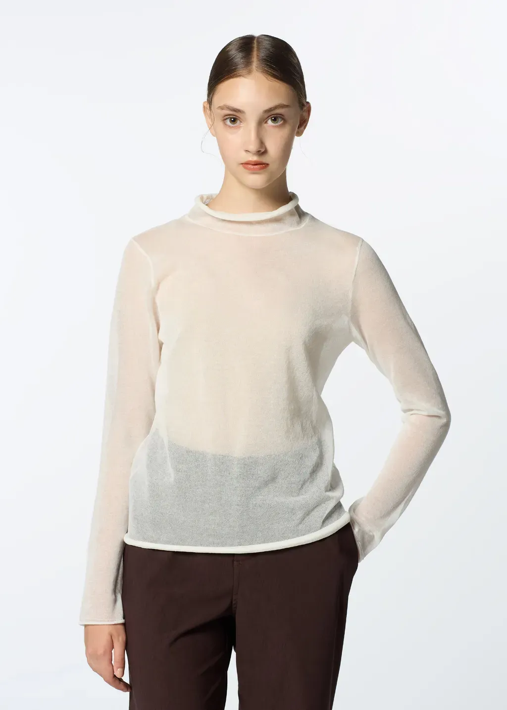 Curling Sheer Knit
