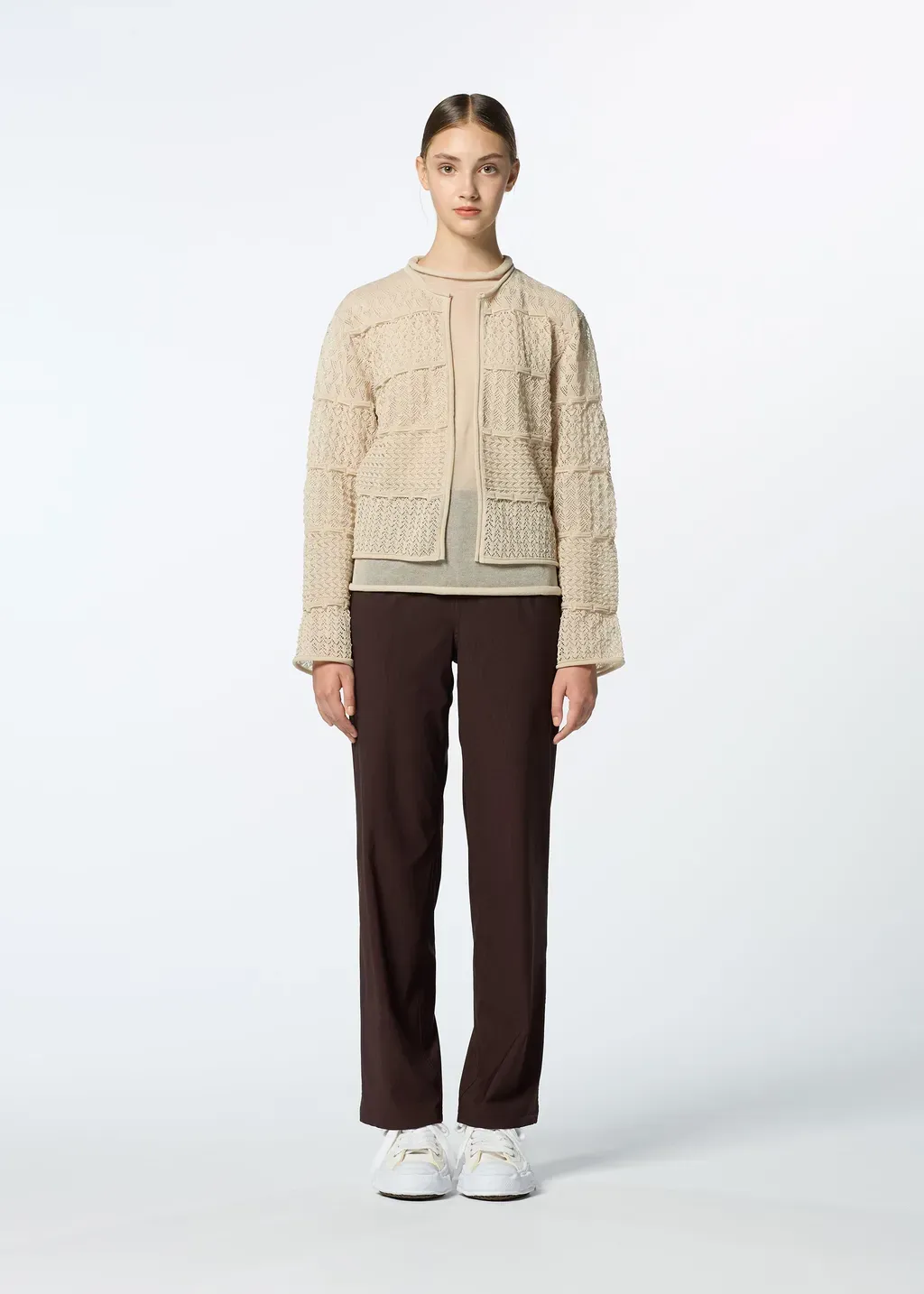Curling Sheer Knit