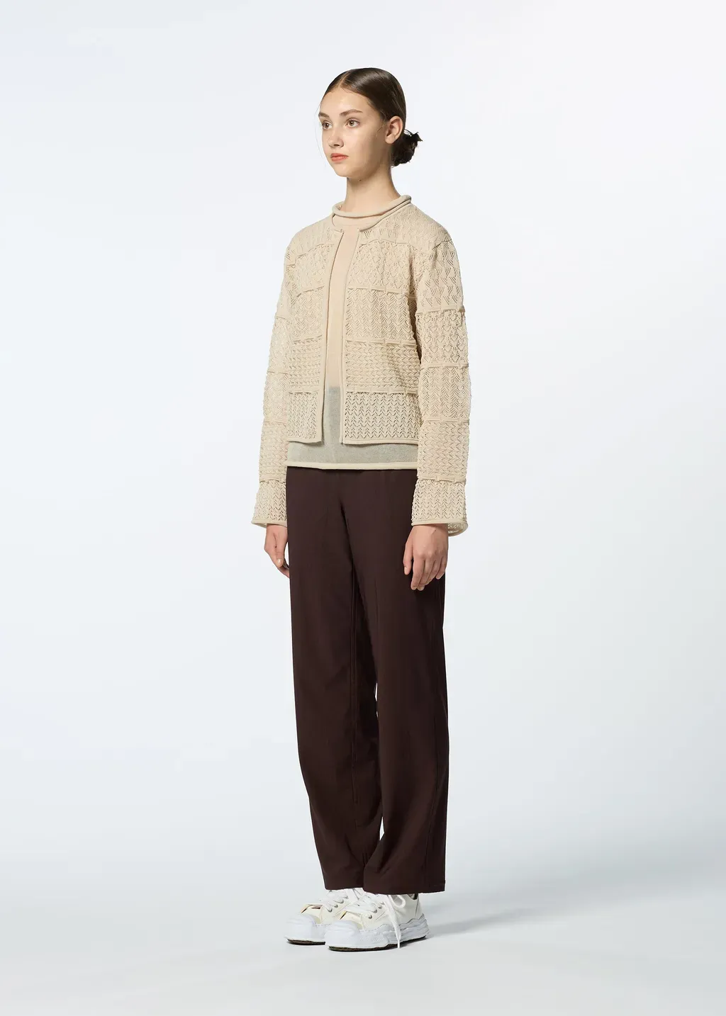 Curling Sheer Knit