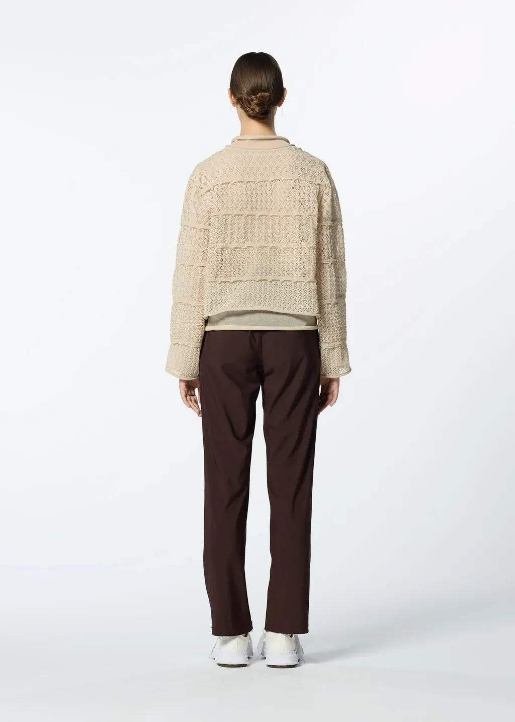 Curling Sheer Knit