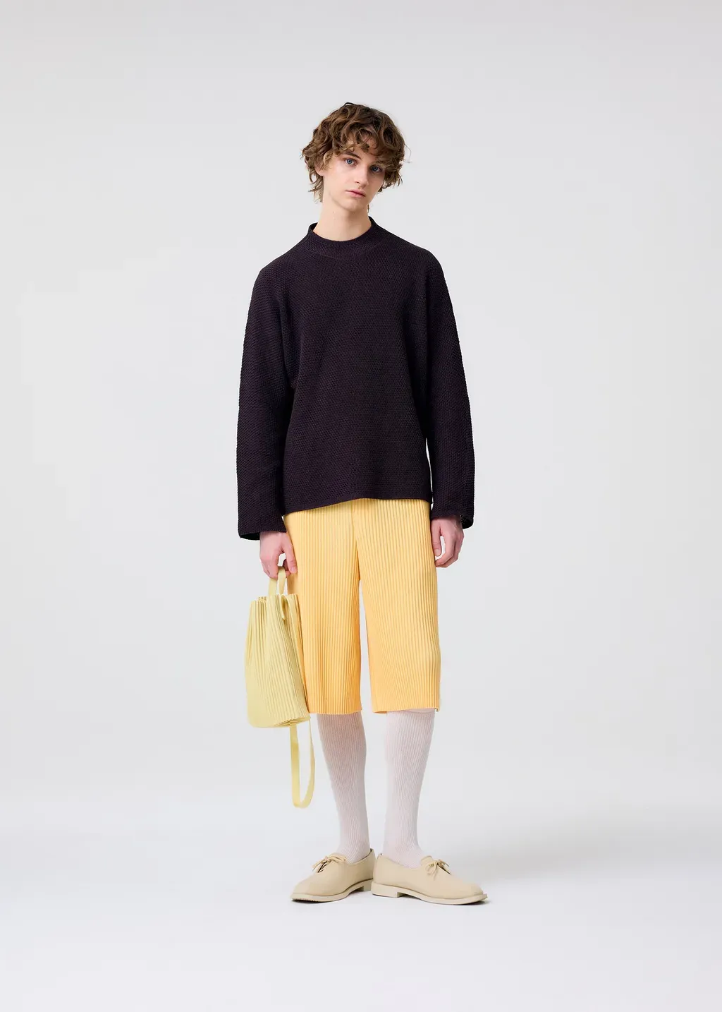 Drawstring Pleats Bag
