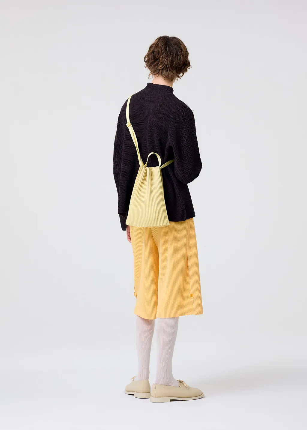 Drawstring Pleats Bag
