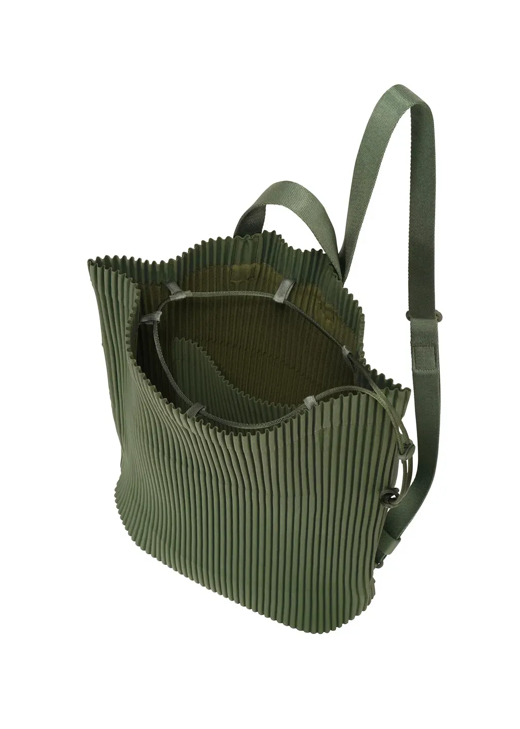 Drawstring Pleats Bag