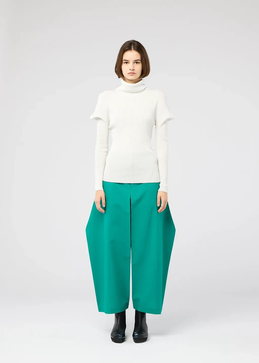 Flat Rib Knit 1