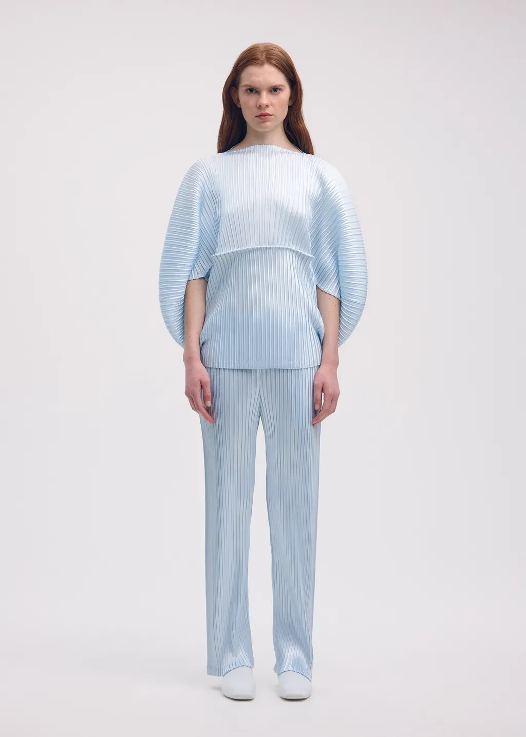 Glossed Metal Pleats