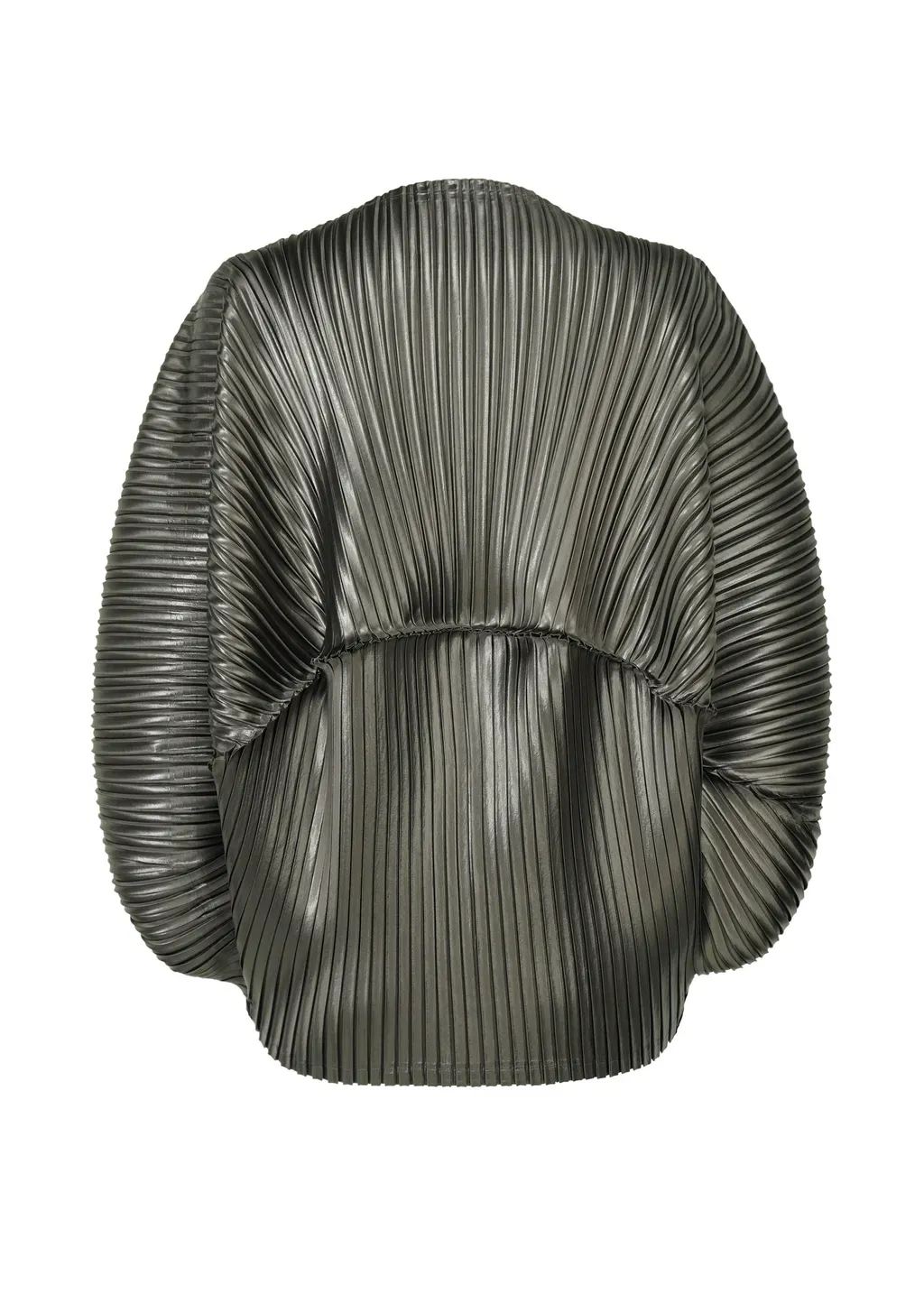 Glossed Metal Pleats