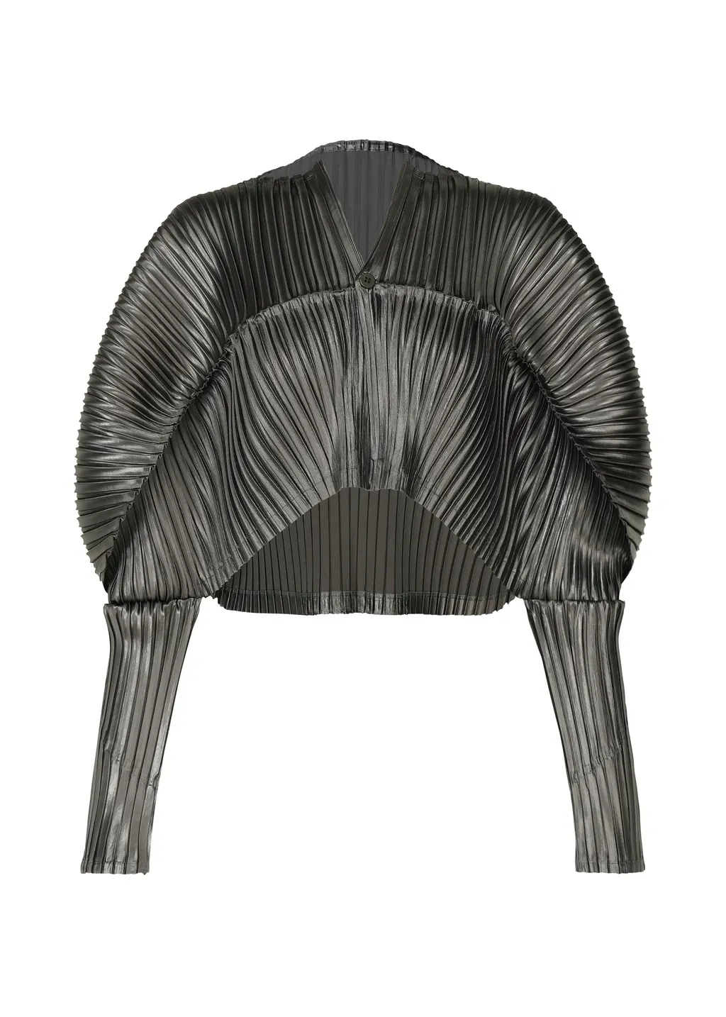 Glossed Metal Pleats