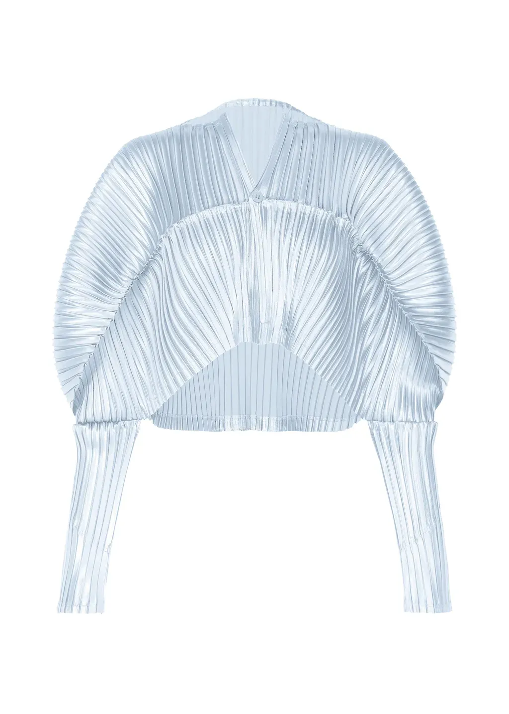 Glossed Metal Pleats