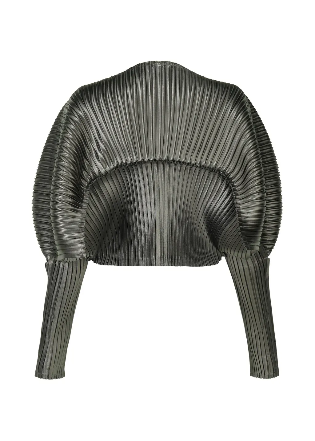Glossed Metal Pleats
