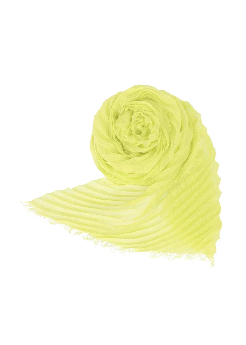Feather Ramie Pleats Stole