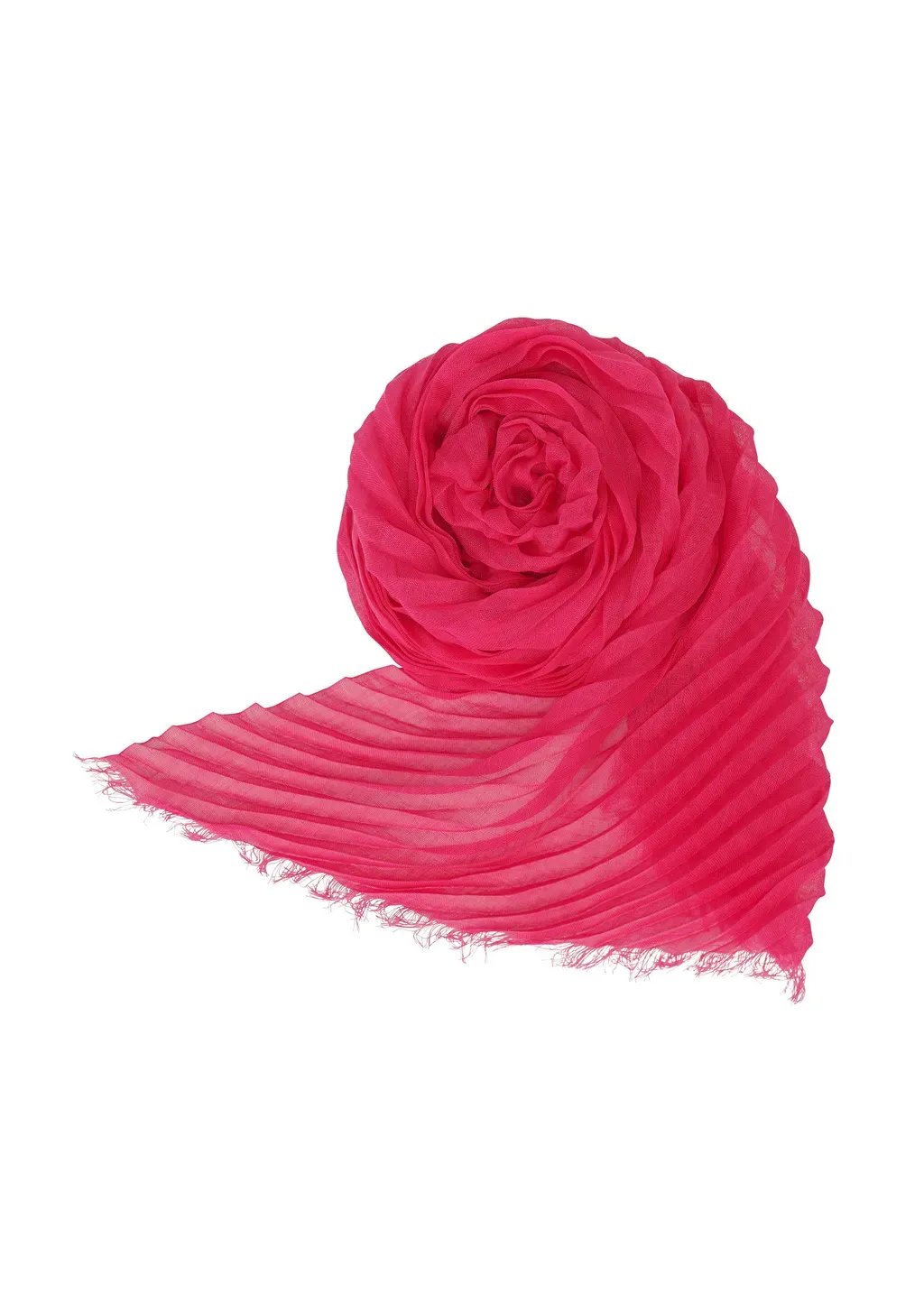Feather Ramie Pleats Stole