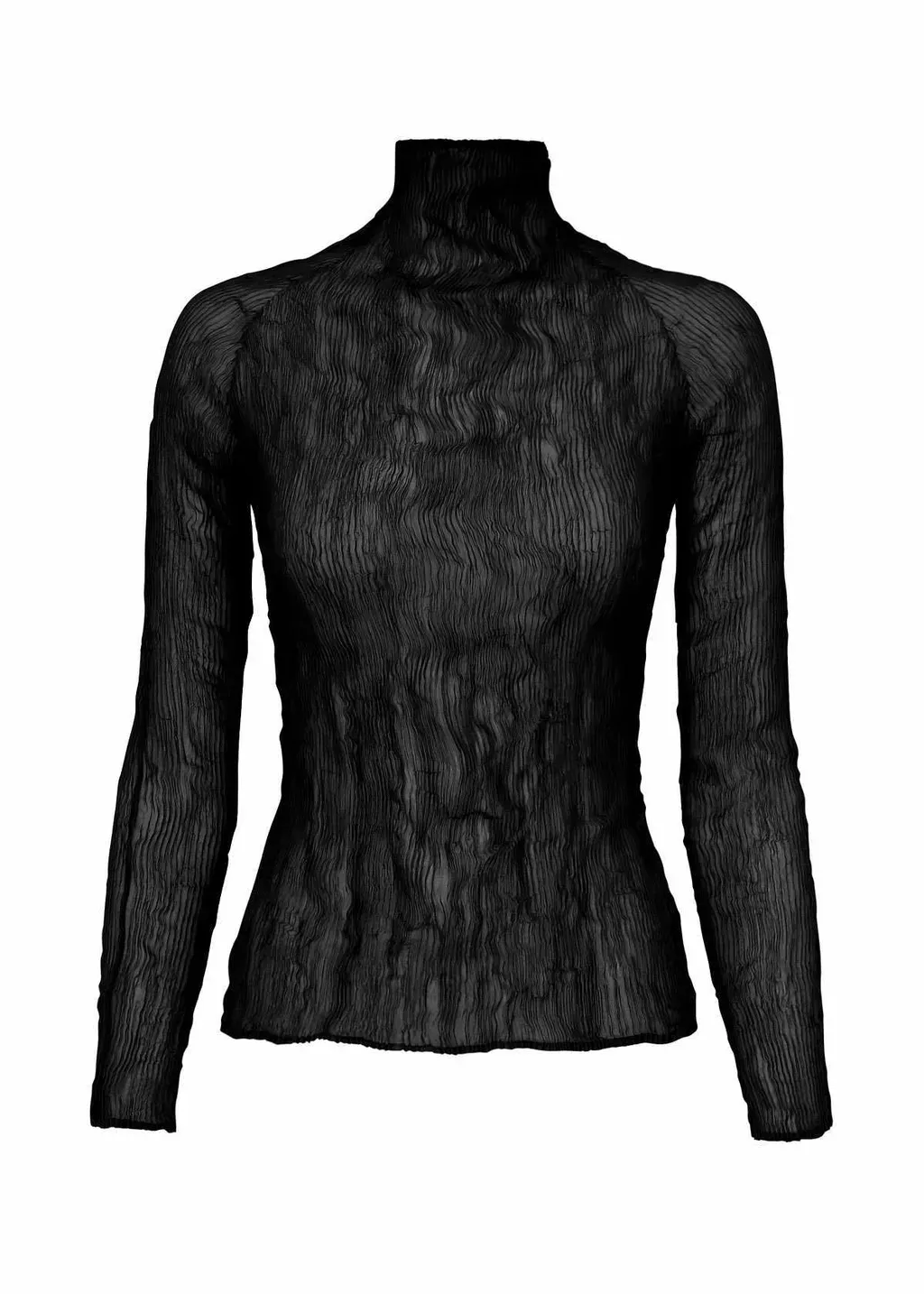 Chiffon Twist Bk/Wt-66