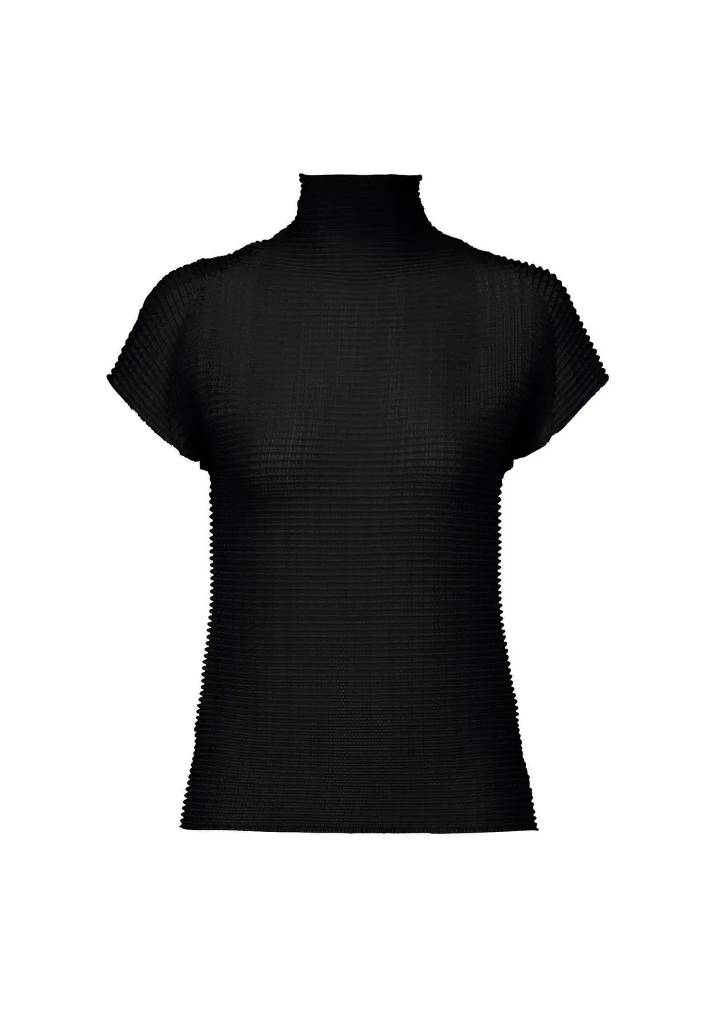 Wooly Pleats Bk/Wt-66