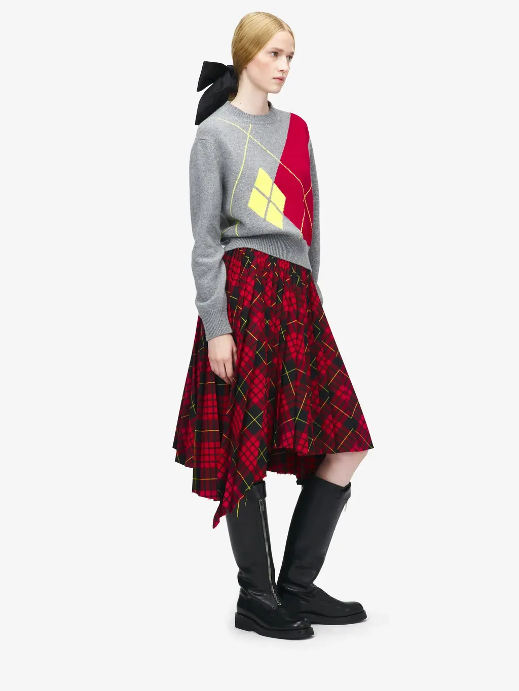 Argyle Crew Neck Jumper