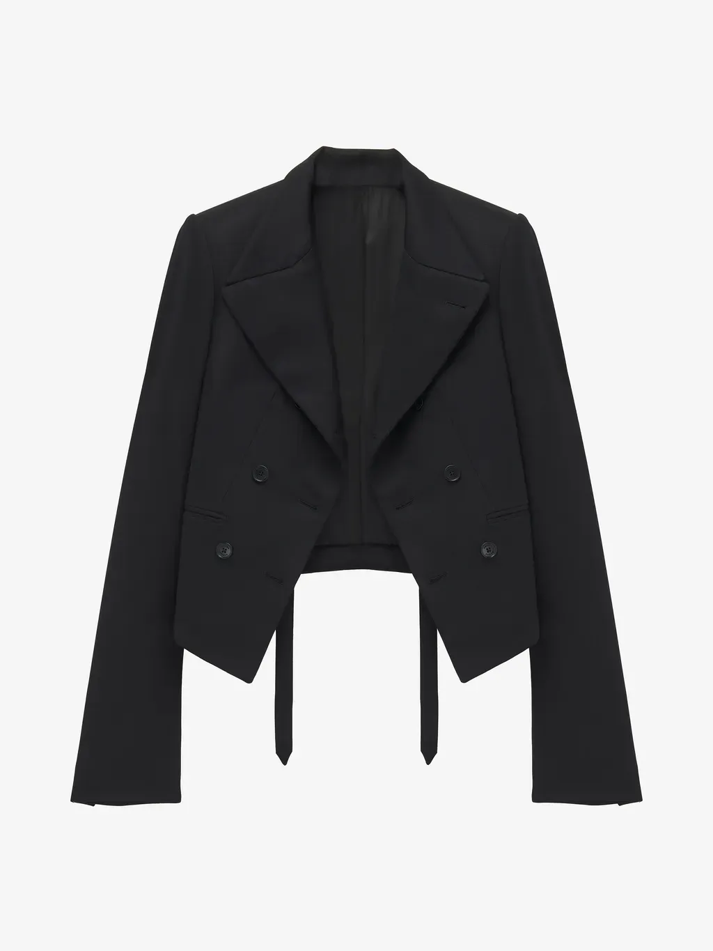 Asymmetric Lapel Jacket