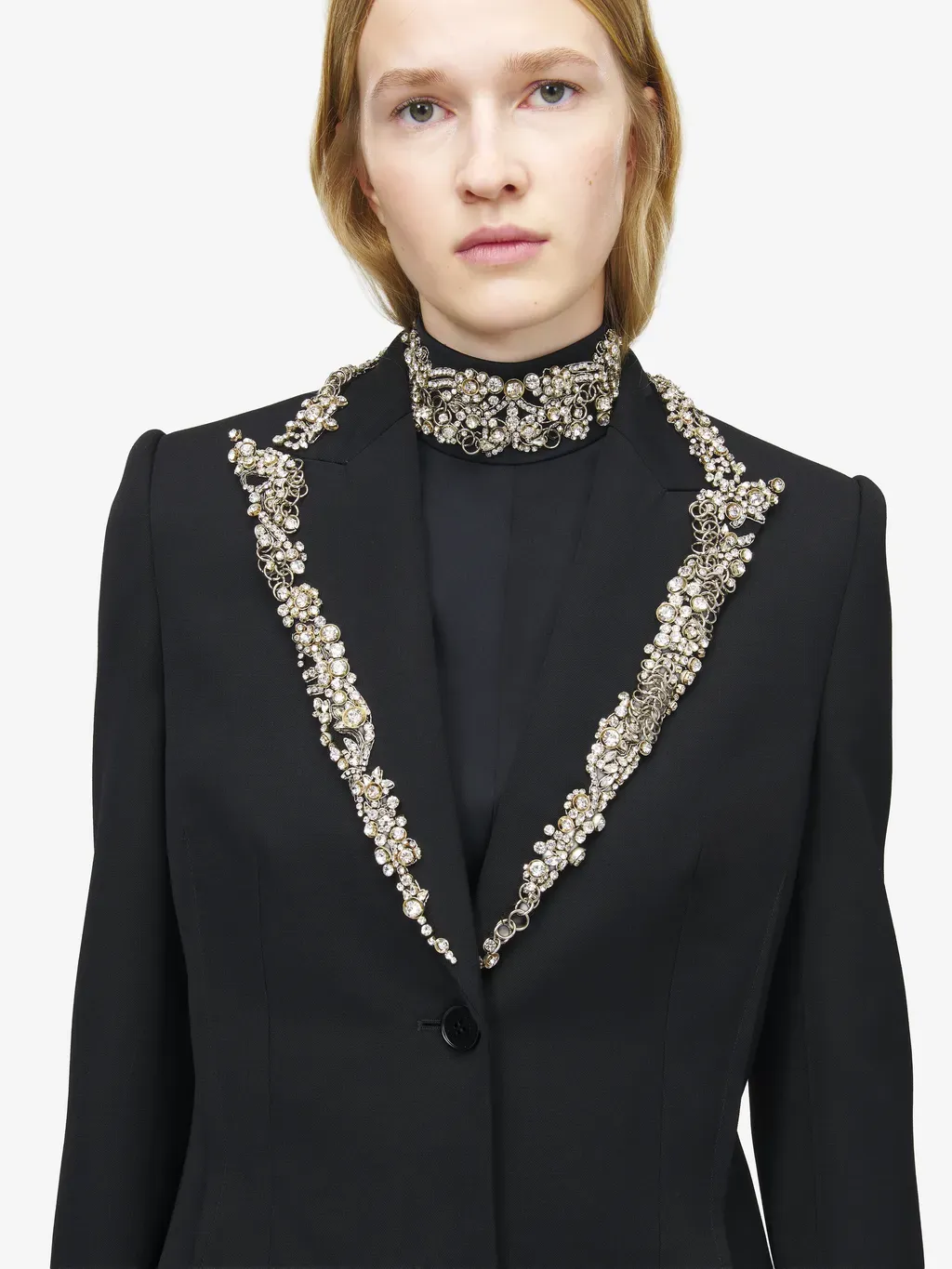Chain Mail Embroidery Coat