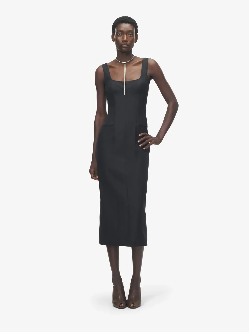 Corset Midi Dress