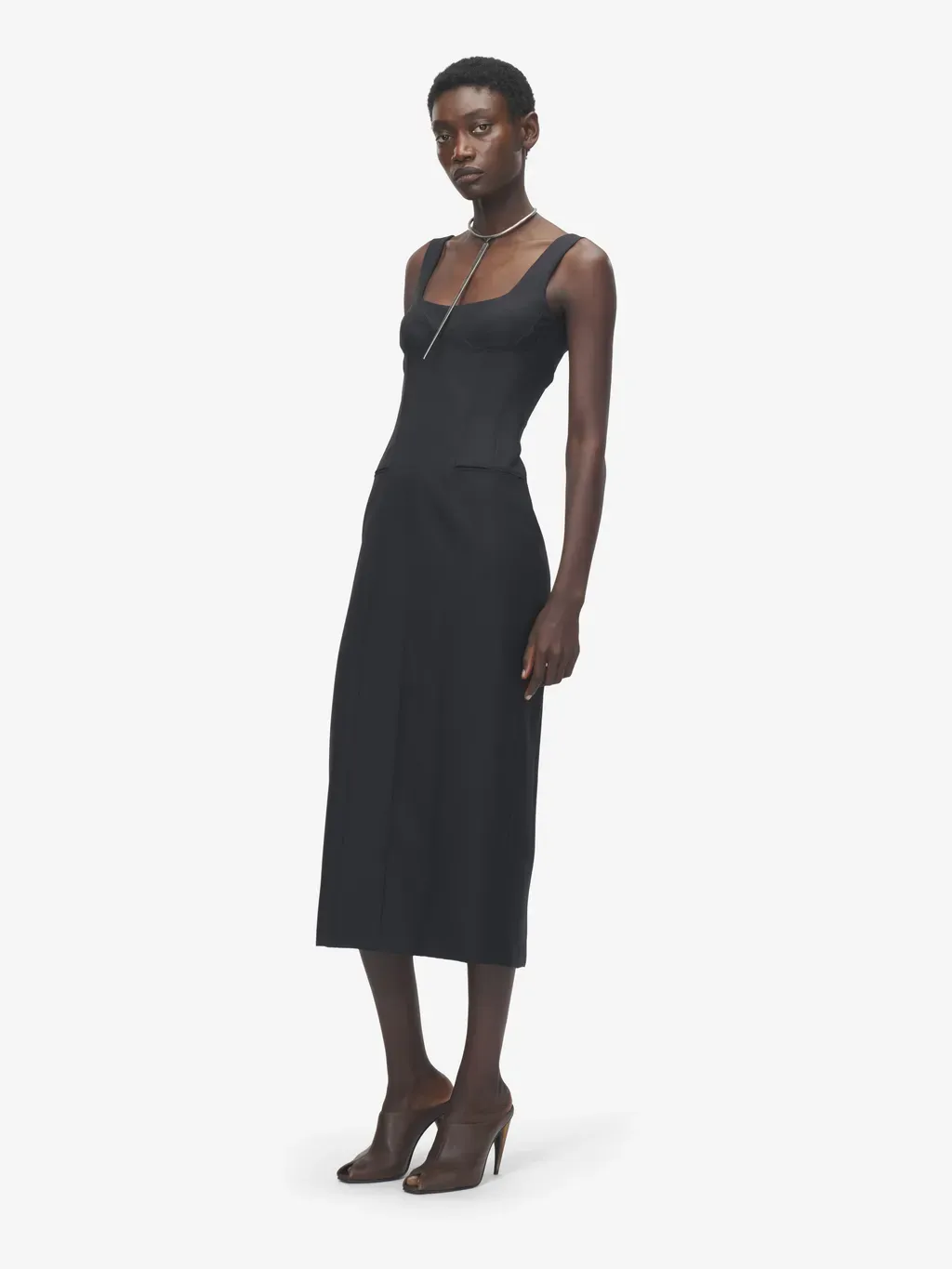 Corset Midi Dress