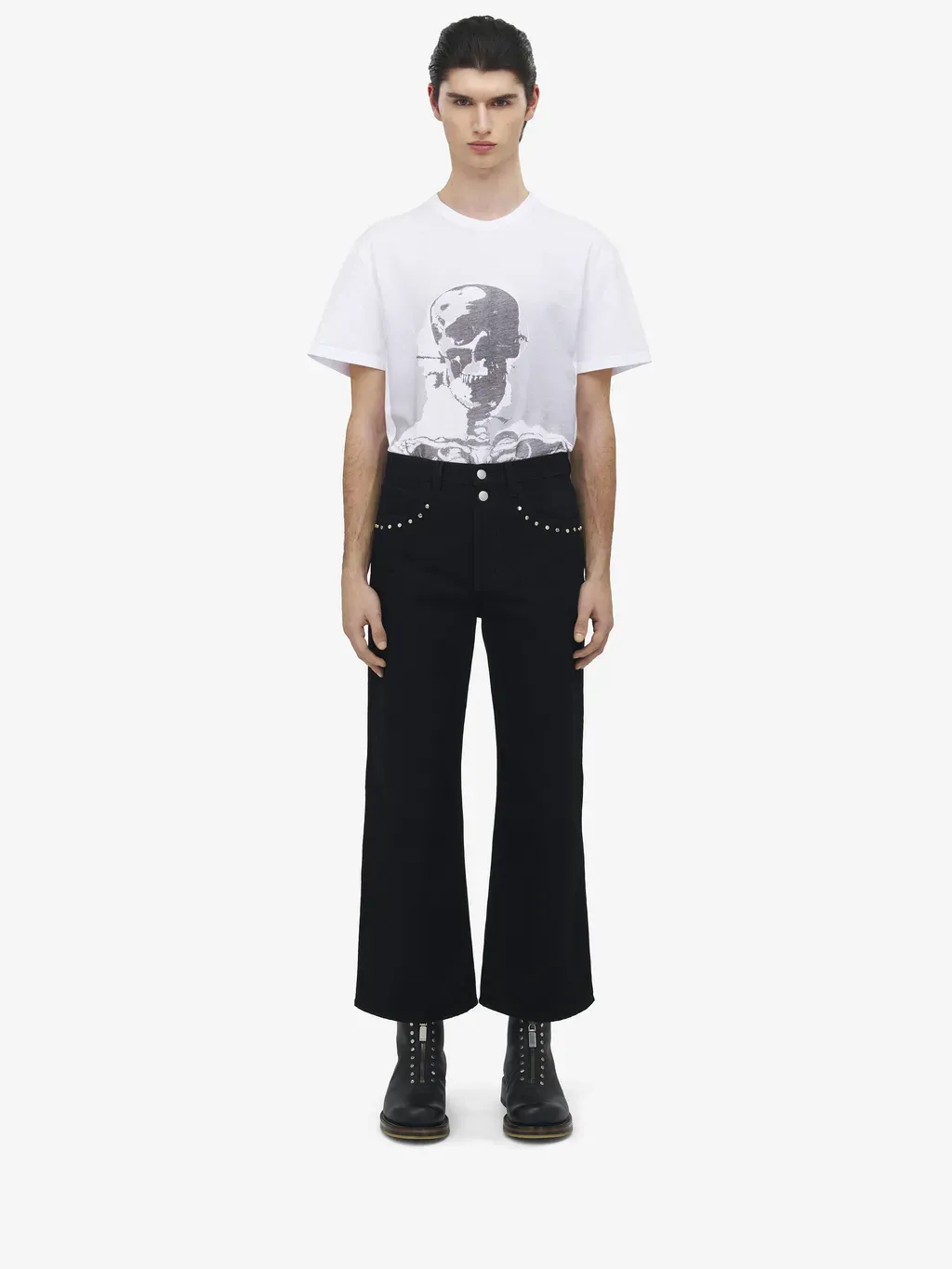 Cropped Denim Jeans