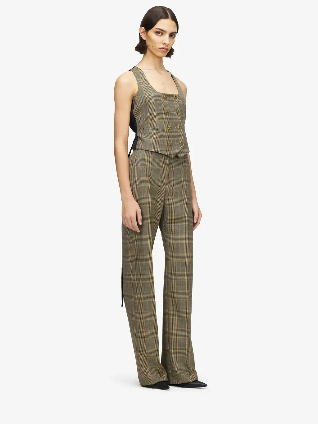 Country Check Waistcoat