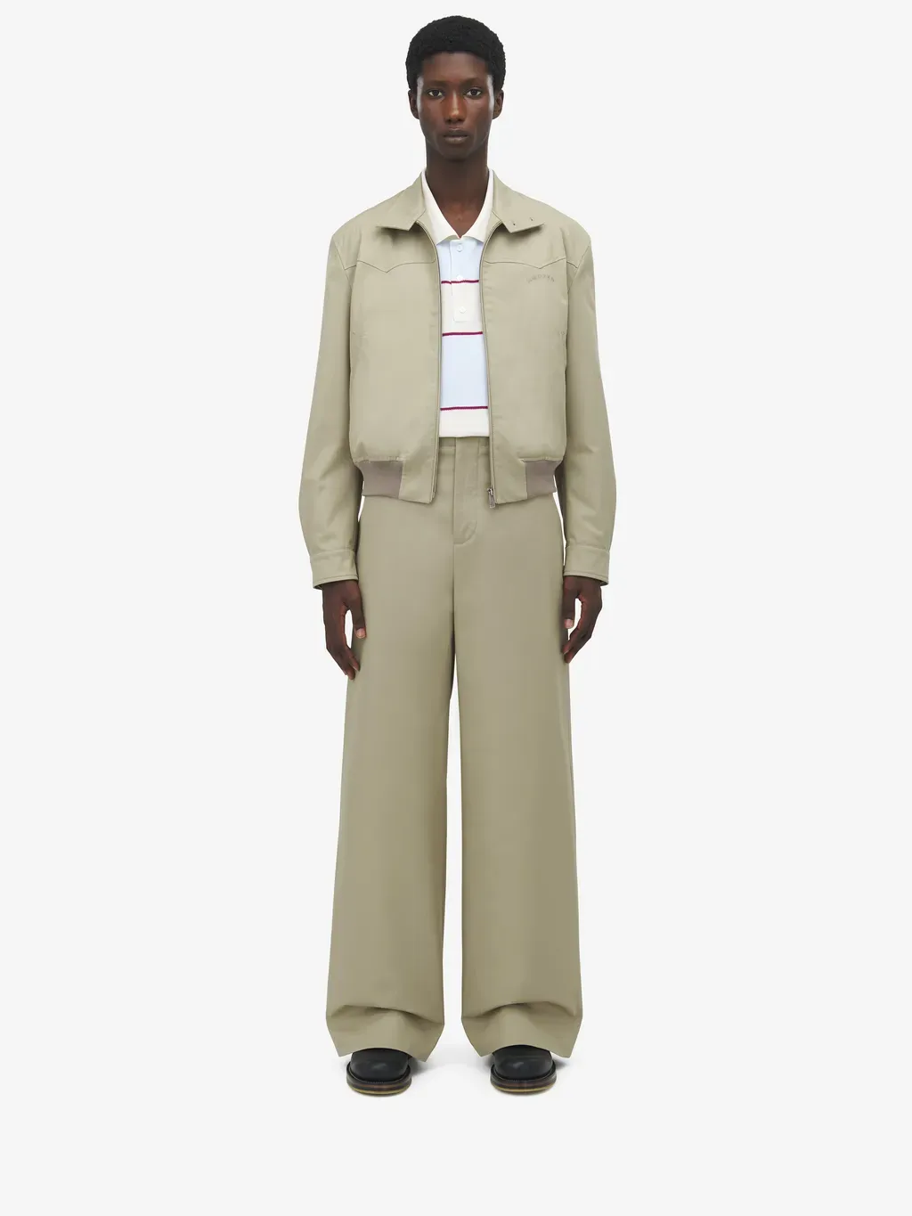 Cropped Harrington Jacket