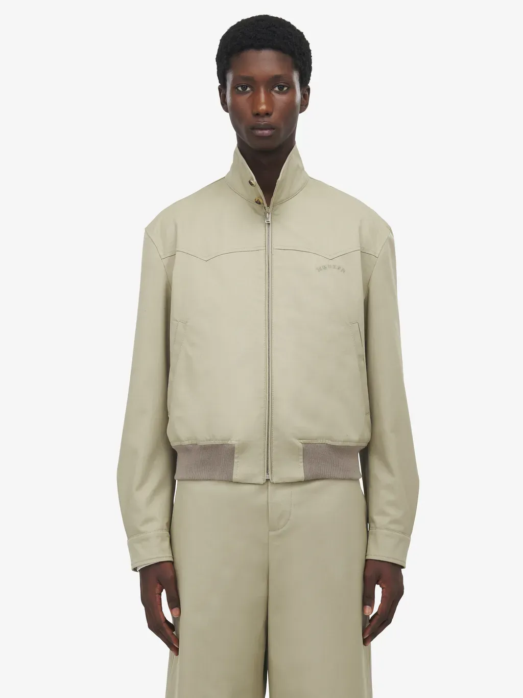 Cropped Harrington Jacket