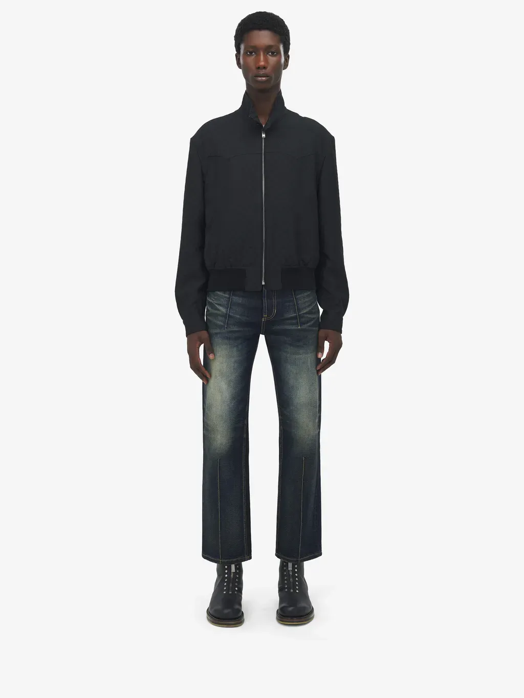 Cropped Harrington Jacket