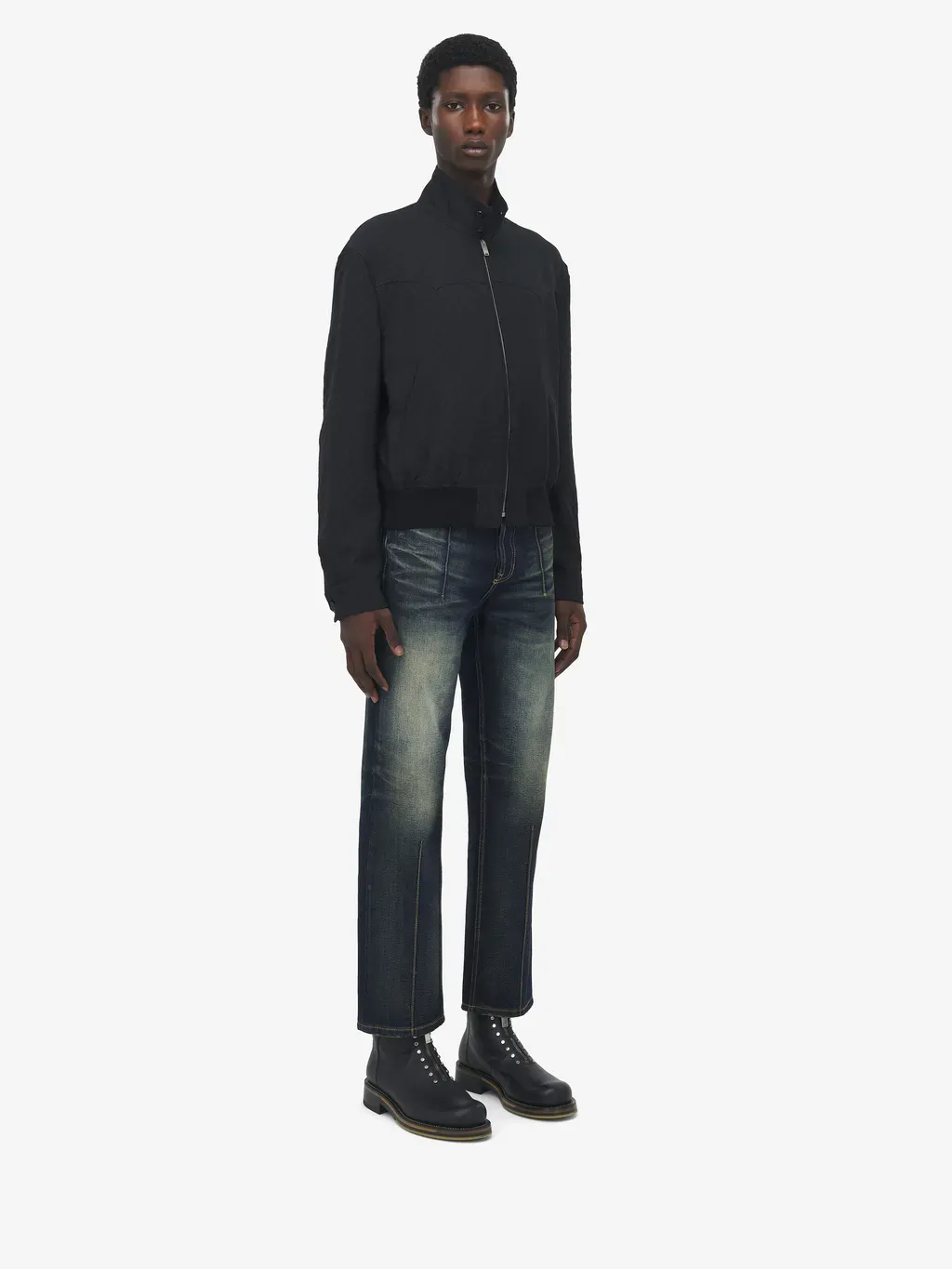 Cropped Harrington Jacket