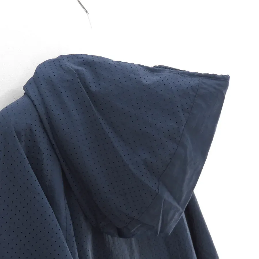 Punching Nylon Hoody