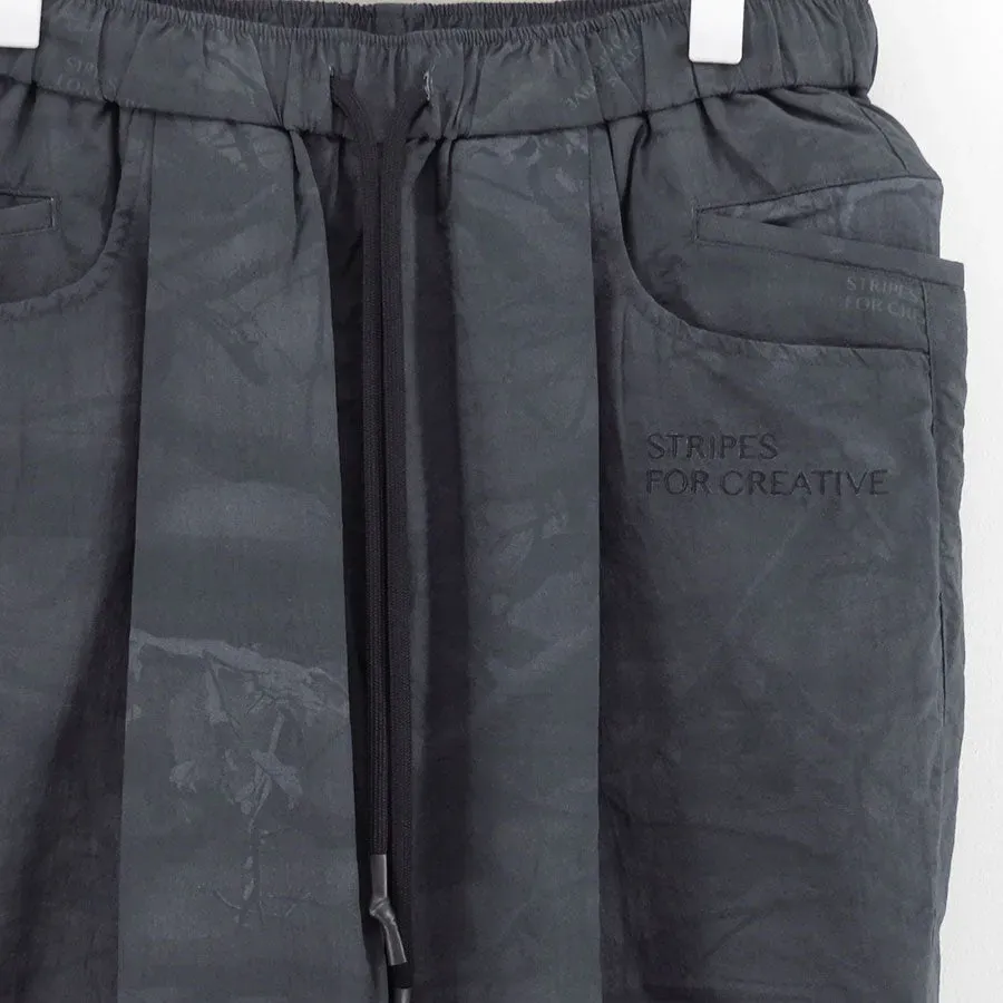 Wide Tapered Easy Pants