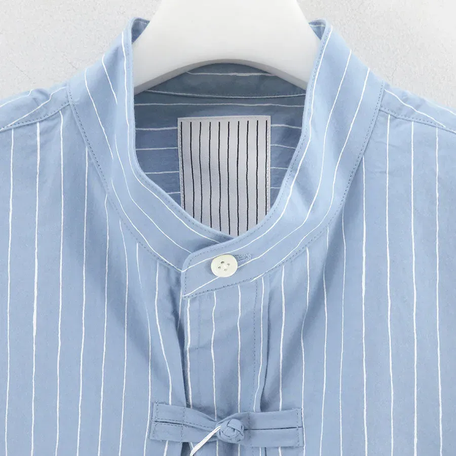 Cotton Stripekung Fu Shirt