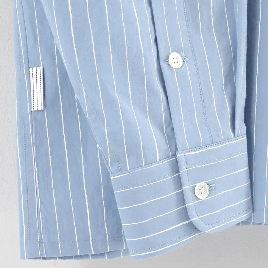 Cotton Stripekung Fu Shirt