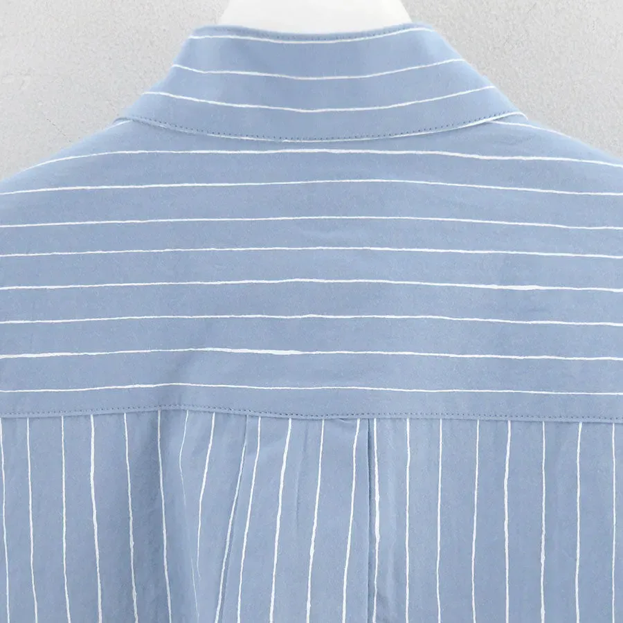 Cotton Stripekung Fu Shirt