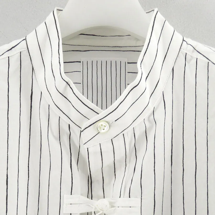 Cotton Stripekung Fu Shirt