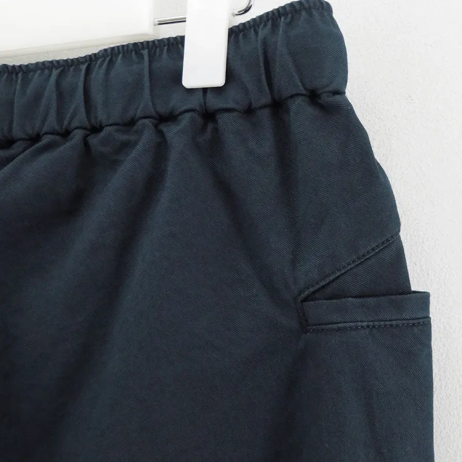 Wide Tapered Easy Pants