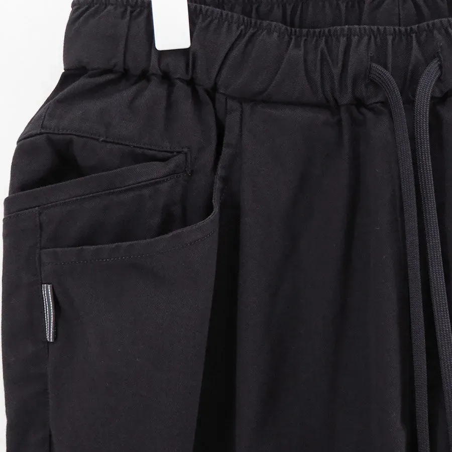 Wide Tapered Easy Pants