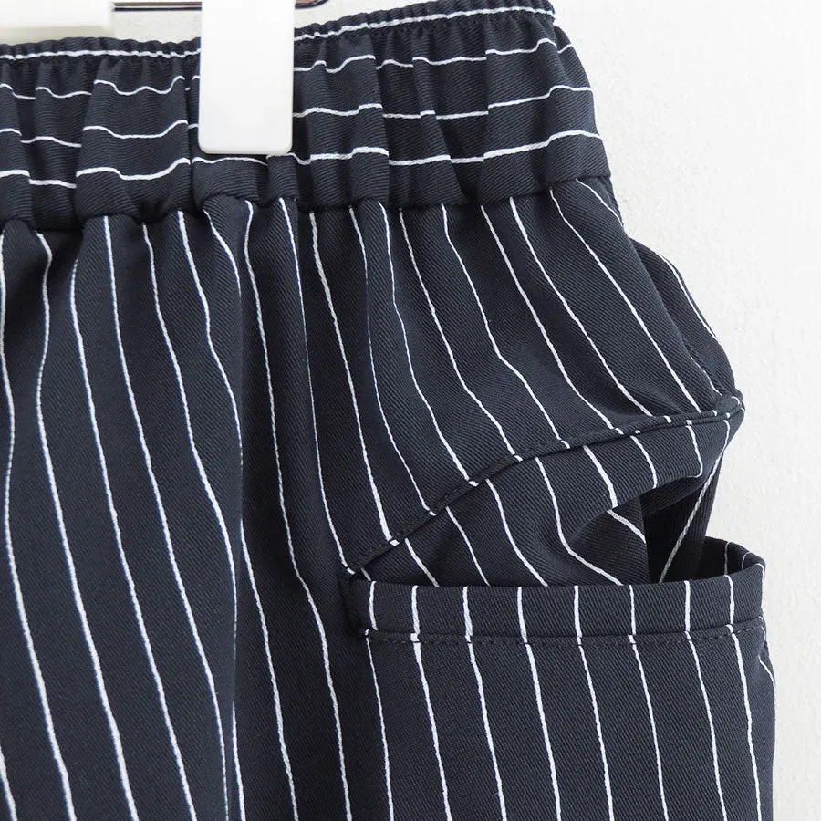 Stripe Super Wide Pants
